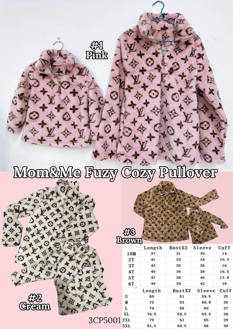 Mom & Me Fuzzy Cozy Pullover