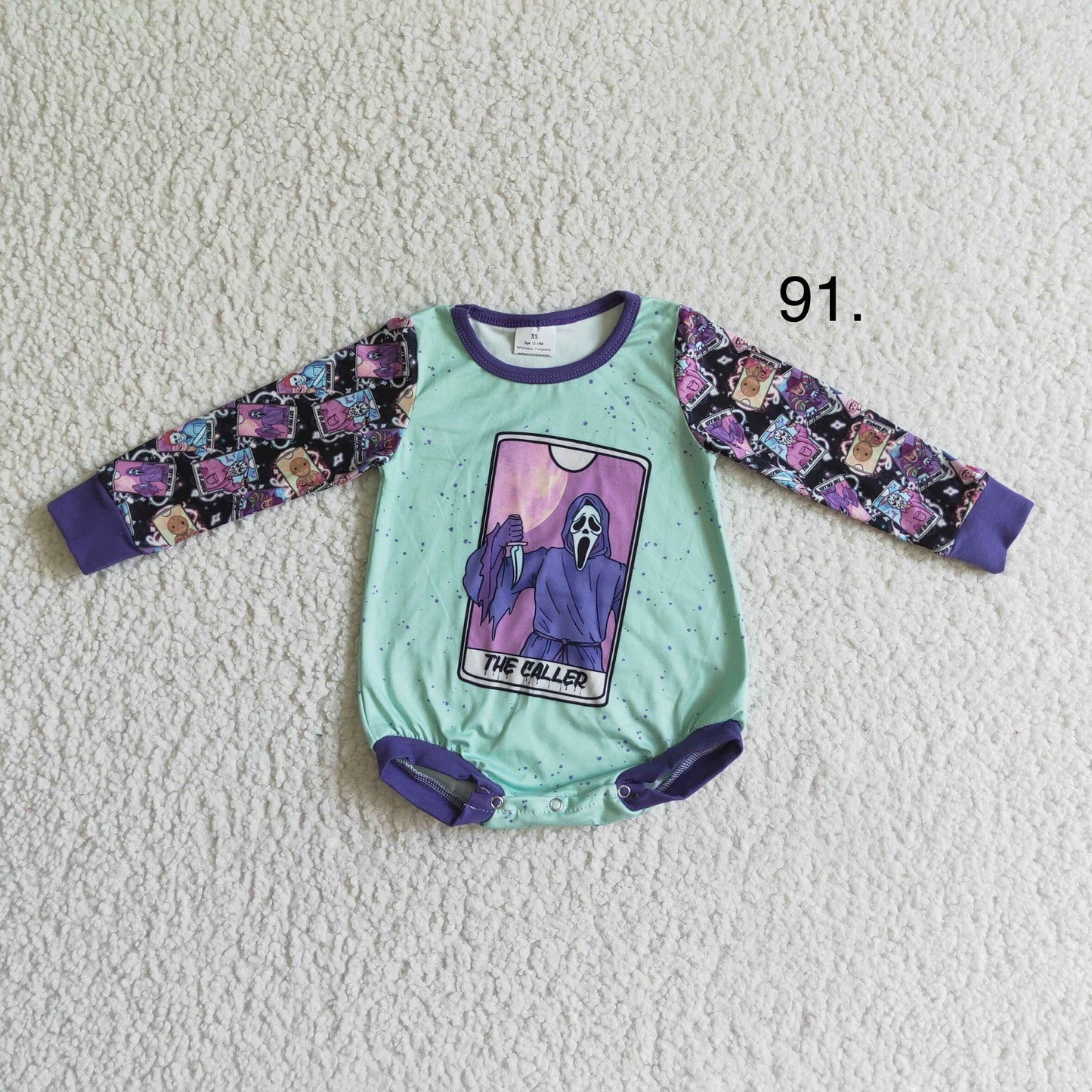 Halloween Outfit Bubbles (Sizes only go to 2T)