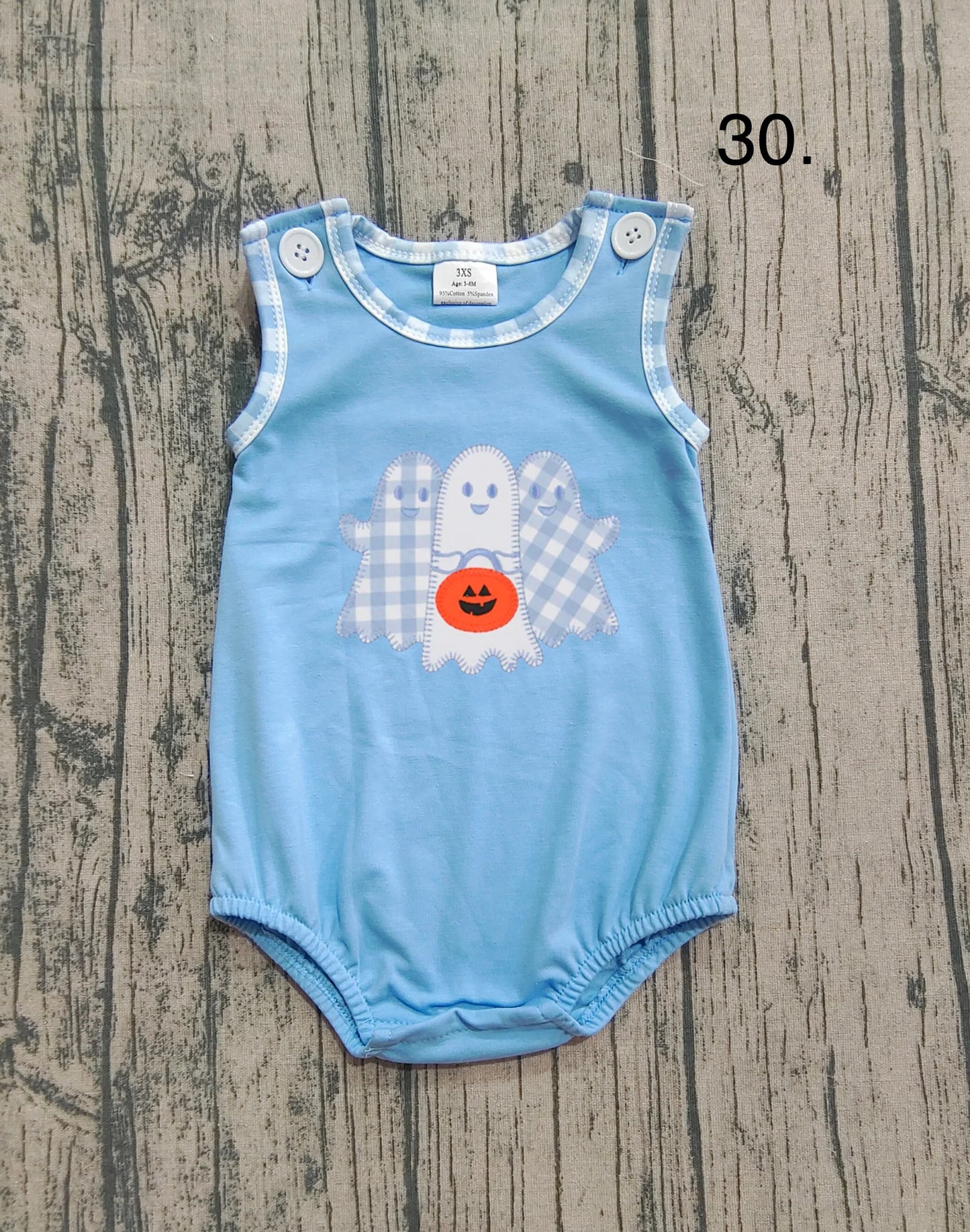 Halloween Outfit Bubbles (Sizes only go to 2T)