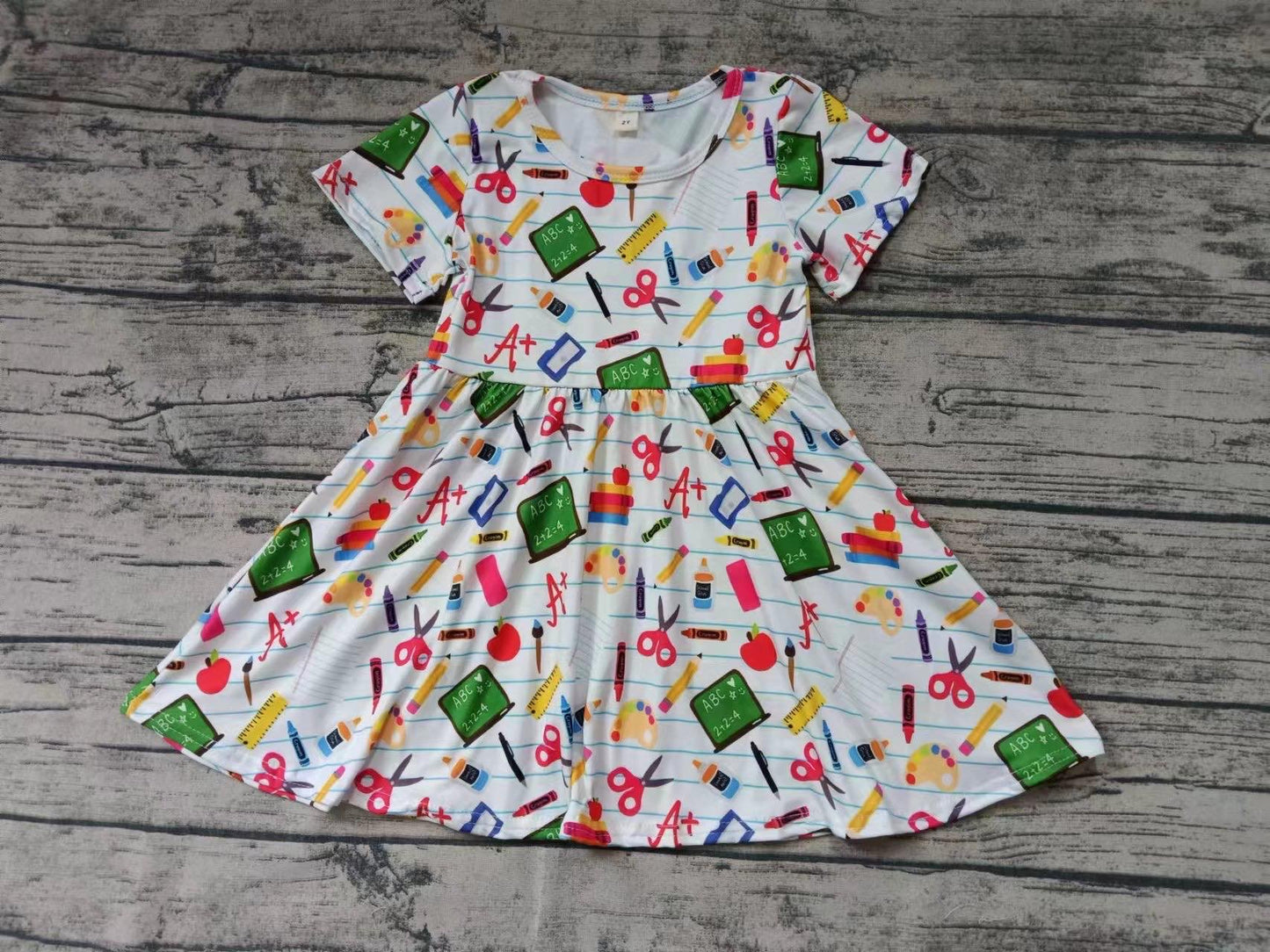 School Supplies Dress