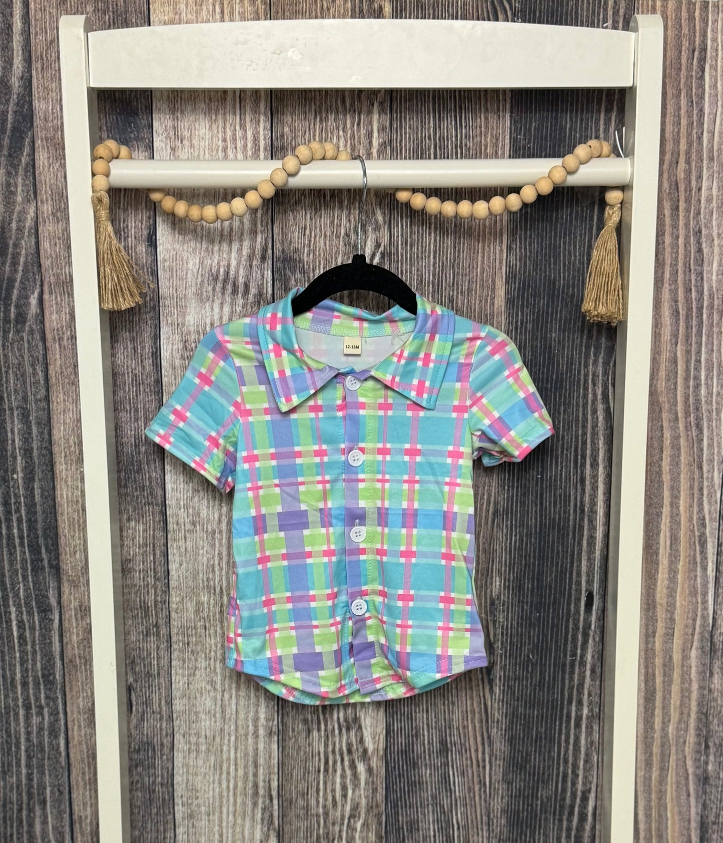 Plaid Button Up