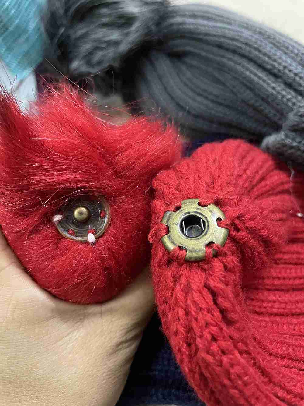 Mom & Me PomPom Beanies