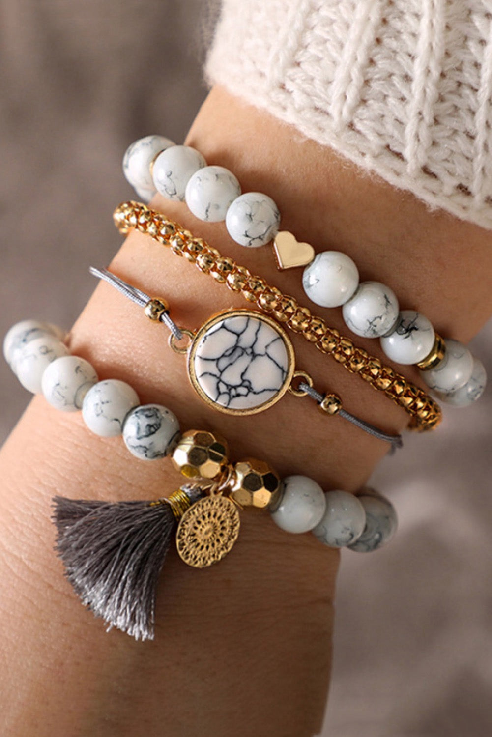 Marble Bracelet Set