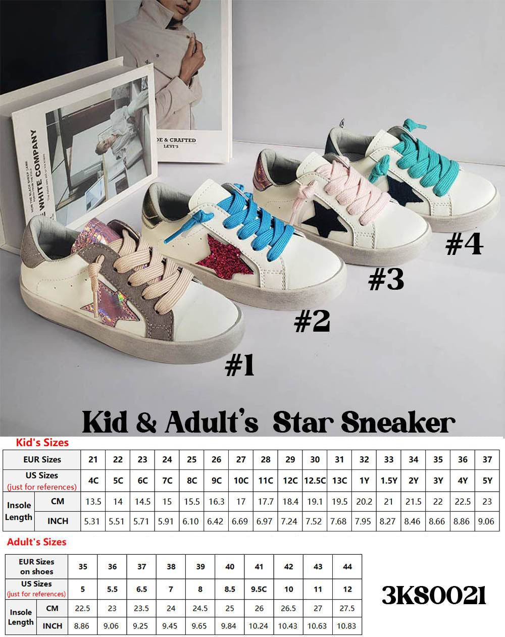 Adult Star Sneakers
