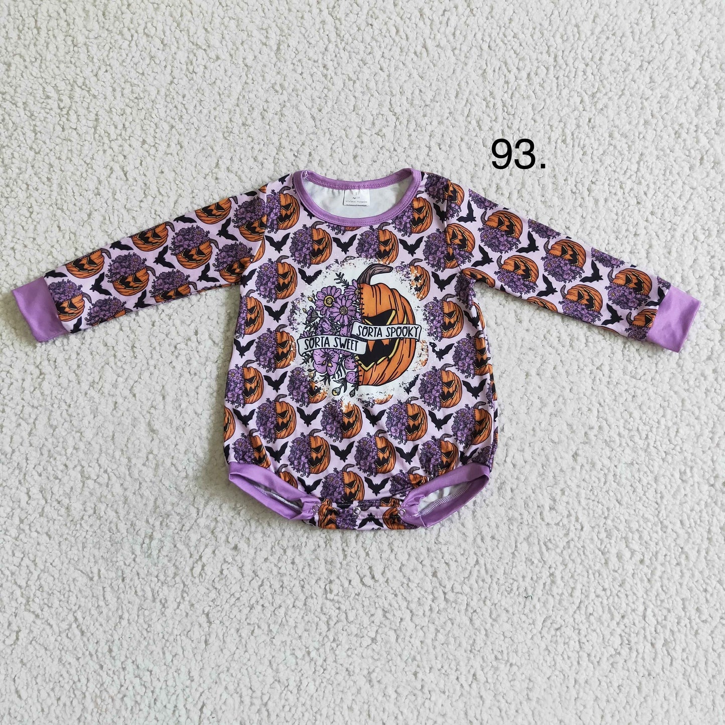 Halloween Outfit Bubbles (Sizes only go to 2T)