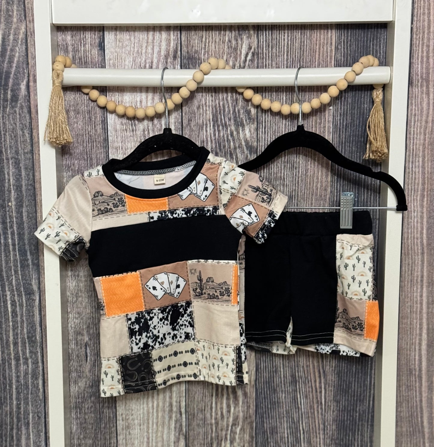 Aces Boys Short Set