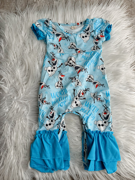 Snowman Friend Romper
