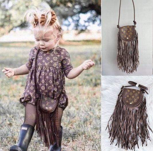 Kids Tassel Crossbody