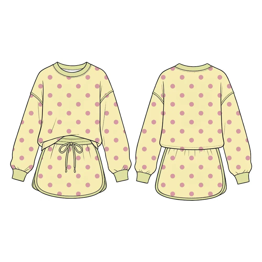 Pink Lemonade Polka Dots