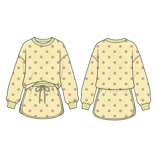 Pink Lemonade Polka Dots
