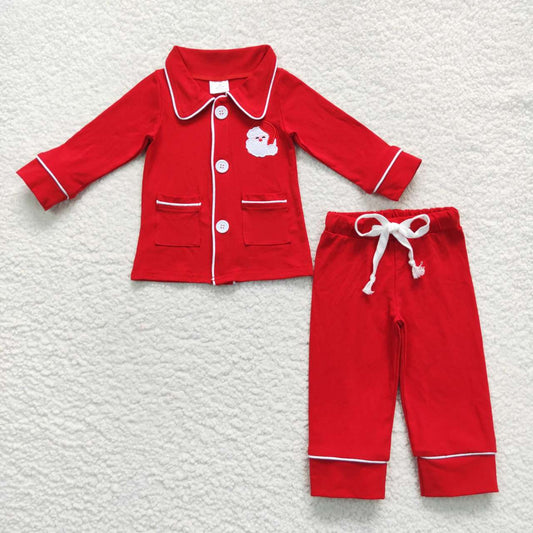 Santa Pajamas Set