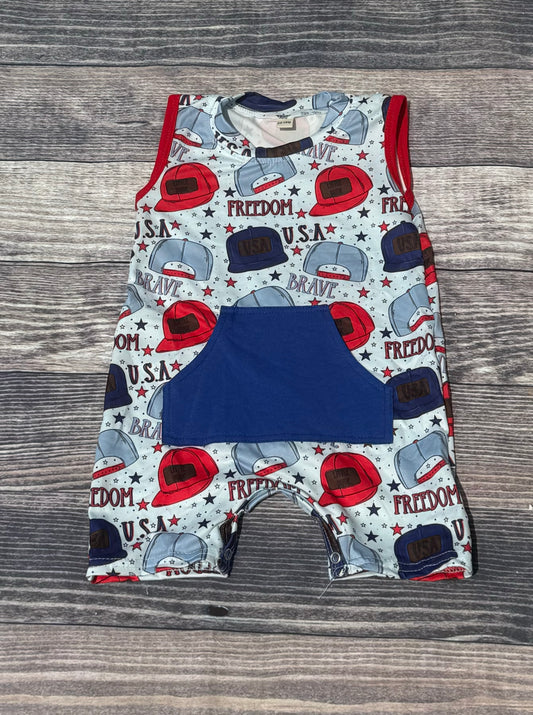 Freedom Tank Romper