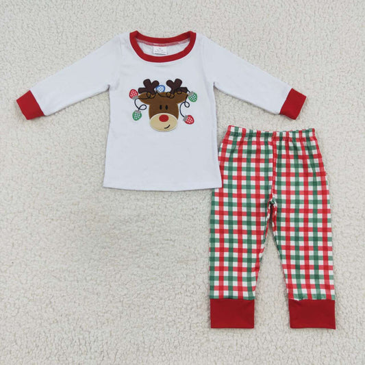 Embroidered Reindeer Set