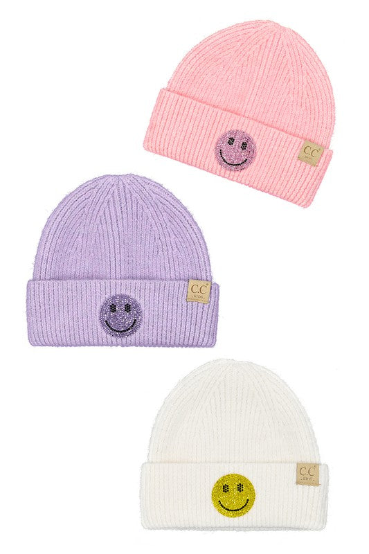 C. C Kids Rhinestone Smile Beanie