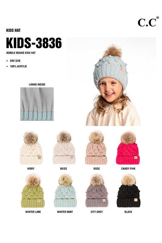 C. C Bobble Beanie Kids