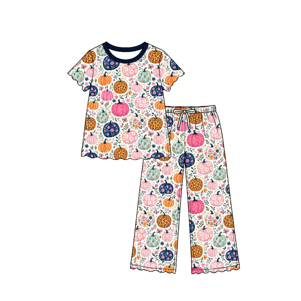 Floral Pumpkin Set