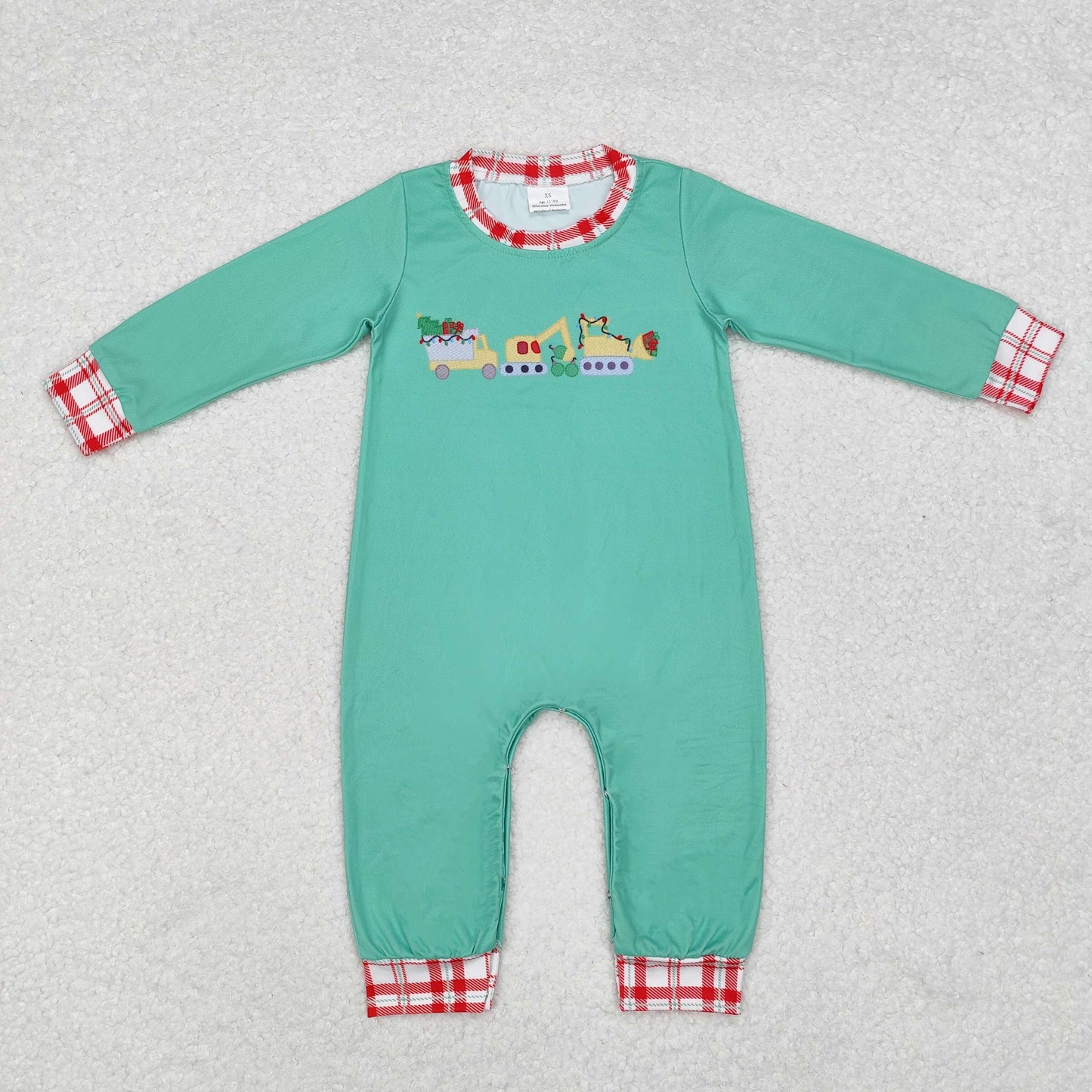 Christmas Construction Romper