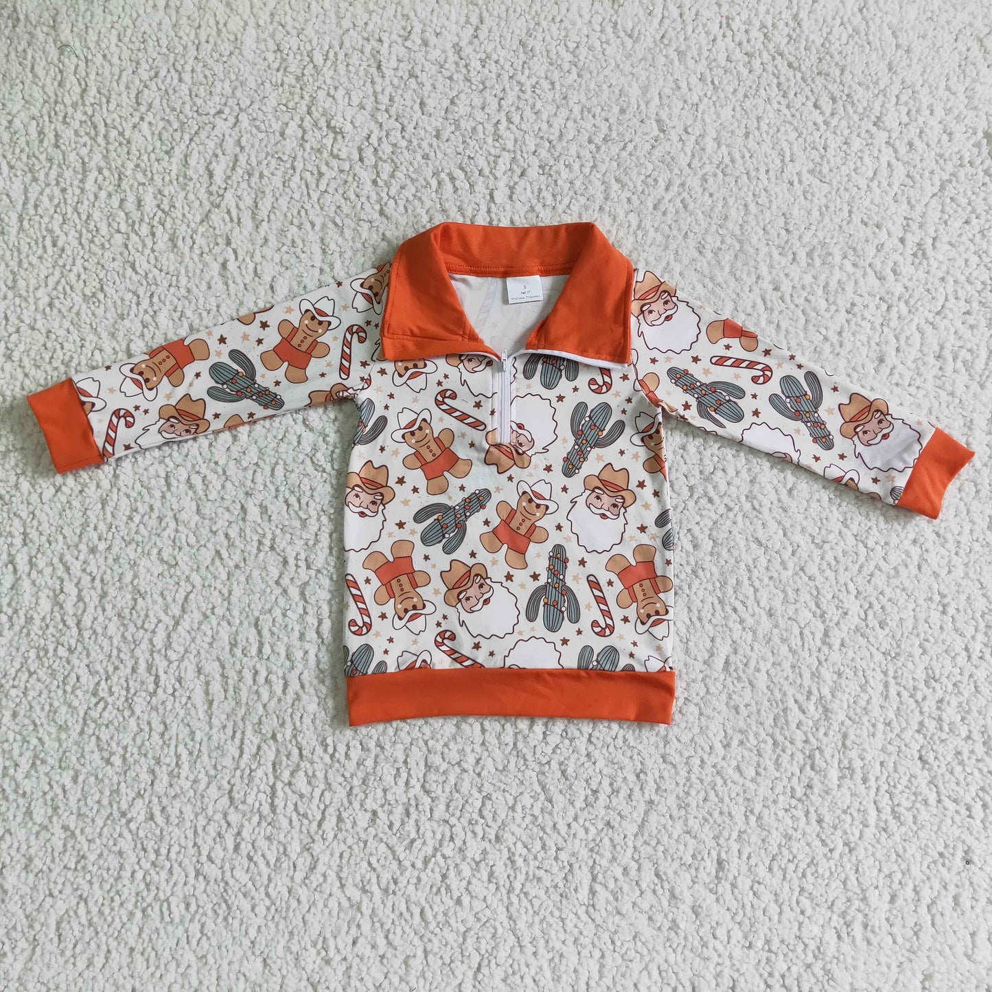 Western Santa Pullover