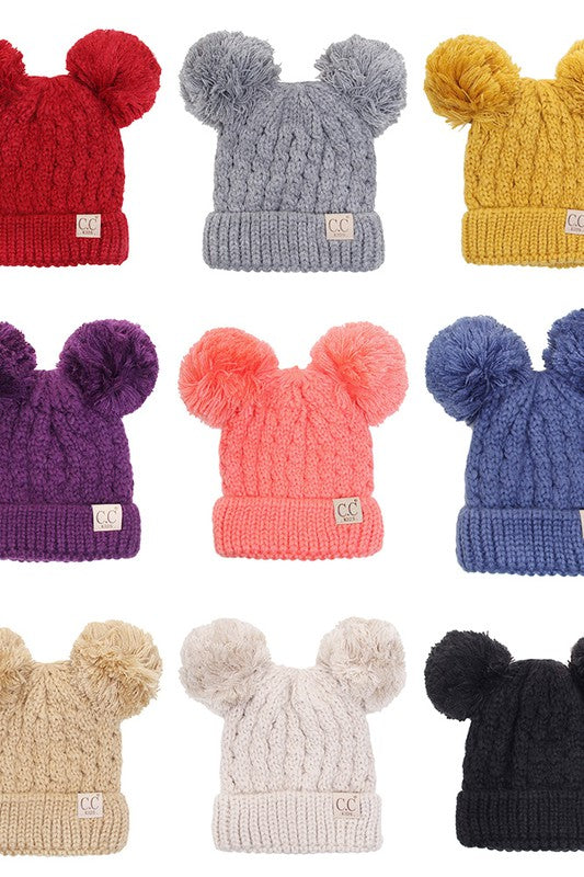 C. C Kids Pom Pom Beanie