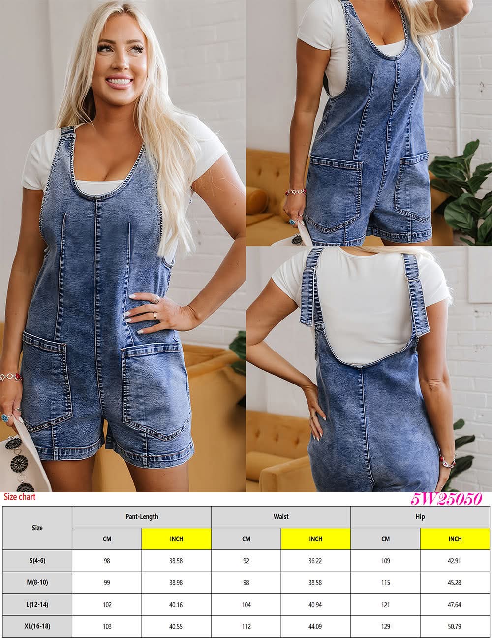 Denim Shortall